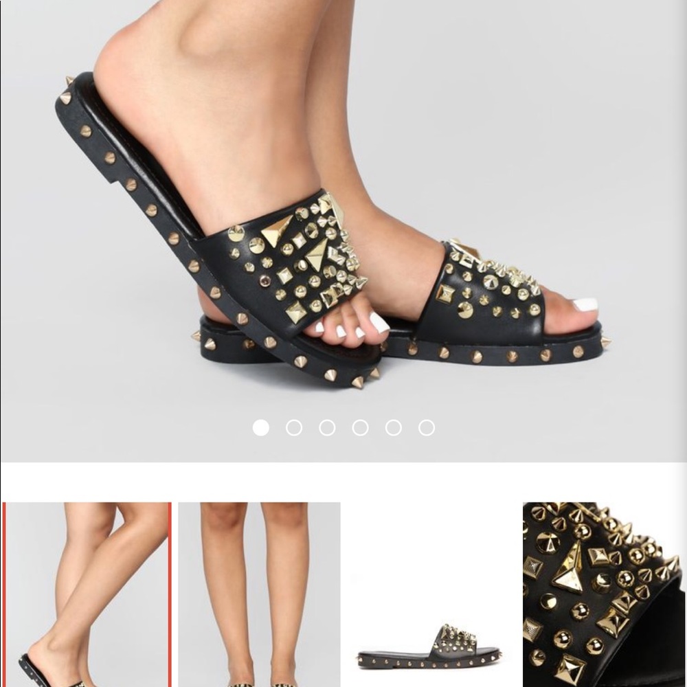 Dazzled sandals!